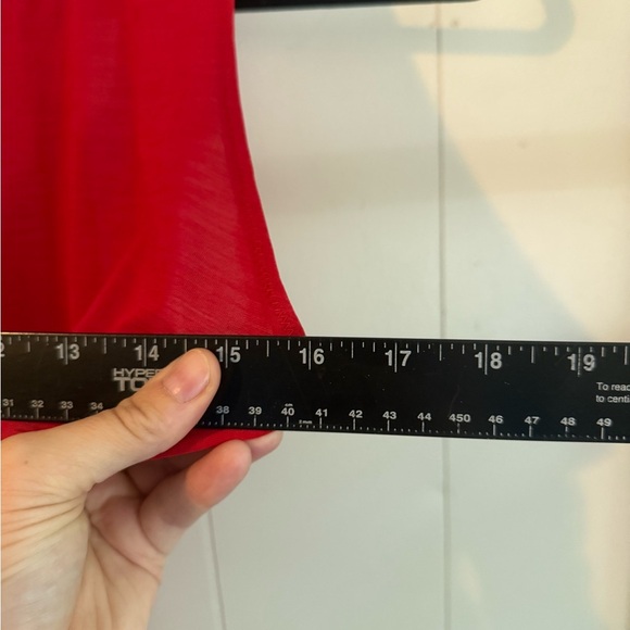 Athleta Red T Back Strap Power Of She Workout Tank Top Womens Size XS - Picture 13 of 13